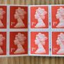 UK 10 First Class Stamps Book, complete Image 3