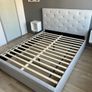 Brandon Bed Frame | Gray kingsize Image 2