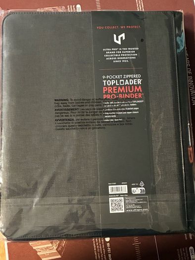 Ultra Pro Toploader Binder