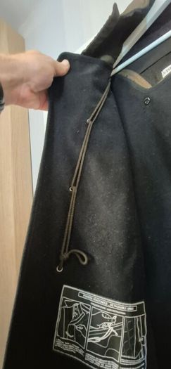 stone island hooded dutch rope inner jacket
