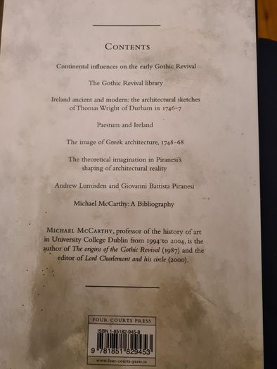 Classical And Gothic. By Michael Mccarty. This Is A Signed By The Author Limited Edition No 187 Of 200 Hardback.1.