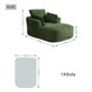 Softy Compressed Indoor Lounge Sofa Chair - Green Image 9