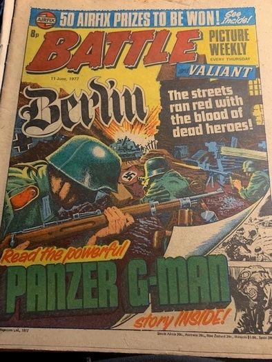 Battle & Valiant, Battle Picture Weekly Comics x 10 Including Issues 23rd-30th Apr 7th and 21st May thru 2nd July 1977- IPC Comics -Vintage UK Comics