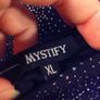 Dressy Black Sparkle Top for Night out or Special occasion Image 5