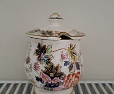 1920s Mason's Ironstone China Jam Pot