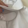 3 White school shirts (new/as new) age 5-6 Image 2