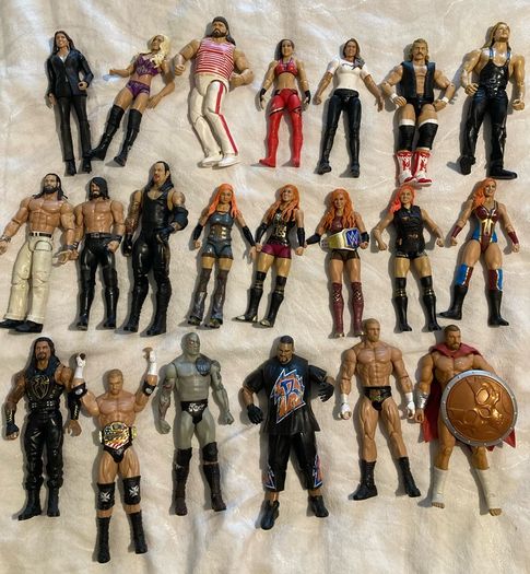 wrestlers action figures