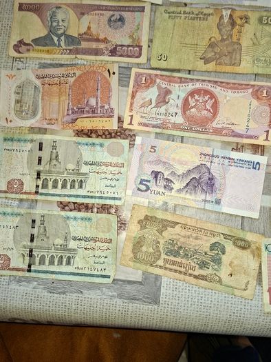 28 Old Notes in this lot, Postage Available or Collection