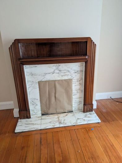 Fireplace surround