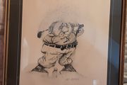 three garry Patterson golfing pictures