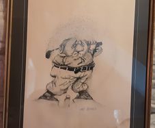 three garry Patterson golfing pictures