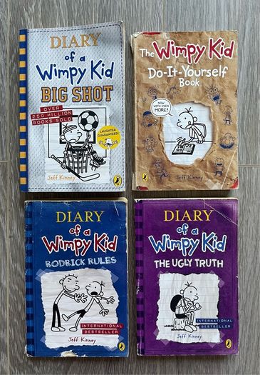 LOTS of Childrens Book Bundles - Football Books, Wimpy Kid, Cat Kid, Skulduggery Pleasant etc