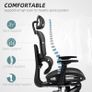 Multi-Adjustable Mesh Office Chair - Black Image 6