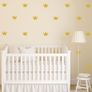 Crown Wall Sticker , Crown Wallpaper, Girls Nursery, Gift Ideas, Princess Crown Decals, Crown Wall Sticker, Gold Sticker Image 3