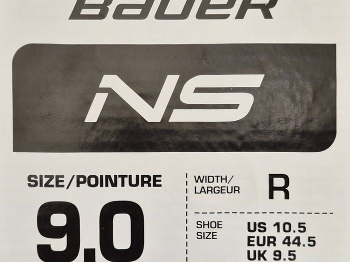 Bauer NS Adult Ice Skates