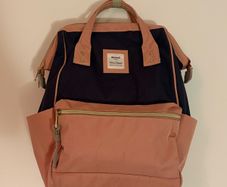 Pink backpack