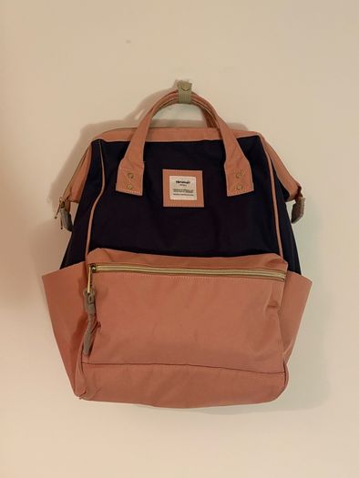 Pink backpack