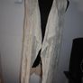 Cream sleveless long line cardigan George size L UK 16/18/20 postage included Image 5