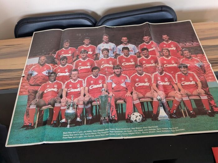 Huge 1990 80s vintage liverpool and some vintage Ireland soccer gear signed gear etc