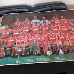 Vintage Football Memorabilia Collection  Signed Liverpool  Ireland Items, 1980s2000s