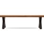 Solid Timber 2.2m kitchen table & 2m bench Image 8