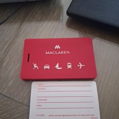 Maclaren luggage tag