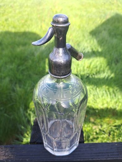 old irish  soda bottle