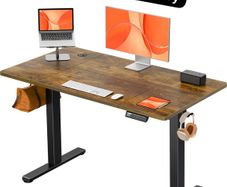 Electric Standing Desk Height Adjustable 120 x 60cm,