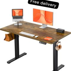Electric Standing Desk Height Adjustable 120 x 60cm,