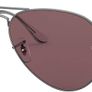 Ray Ban RB3689 Sunglasses Gunmetal Polarised 62mm Image 3