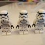 Lego star wars minifigure clone trooper 3 pieces Image 2