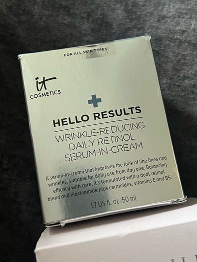 It Cosmetics Hello Results Wrinkle-reducing Daily Retinol Cream And Chantecaille Bio Lifting Mask+ Both Brand New