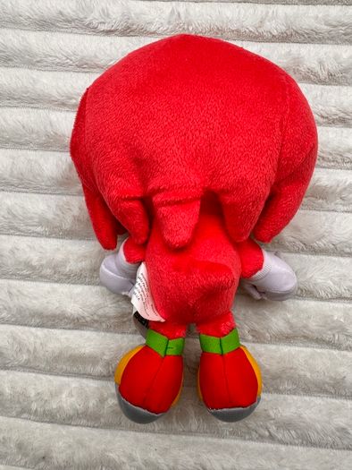 Sonic The Hedgehog Knuckles Plush Soft approx. 20 cm. Used Please see photos