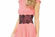 Ax Paris mini orange dress size UK10 EUR36/38 Postage included
