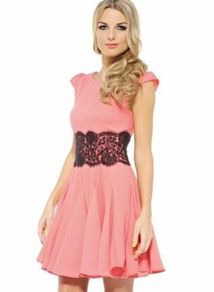 Ax Paris mini orange dress size UK10 EUR36/38 Postage included