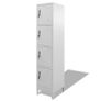 Locker Cabinet with 4 Compartments 38x45x180 cm Image 7