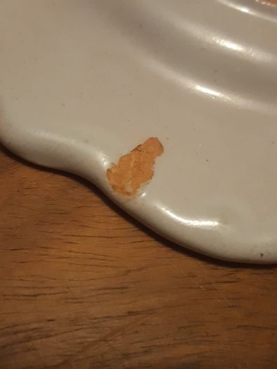Antique fiance Plate