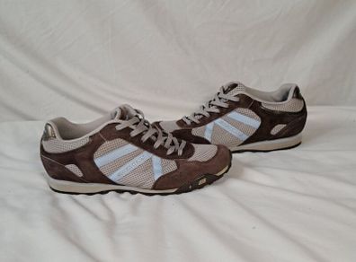 skechers athletic trainers size 5.5 eu 38.5 brown suade in excellent condition