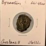 Byzantine Empire Emperor Constans II 641 AD Follis Image 3