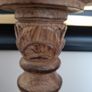 wooden candle holder Image 2