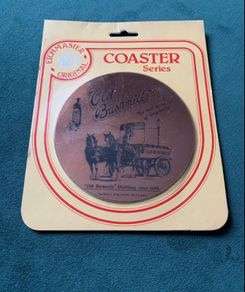 Brand new vintage Old Bushmills coaster