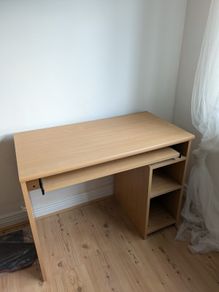 Wooden office work desk