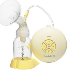 Medela Swing Electrical Breast Pump with accessories