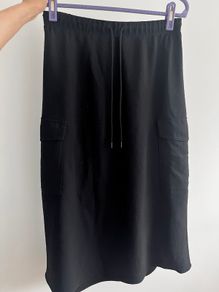 Aritzia Wilfred Muse Cargo Skirt black/ Size M / UK10