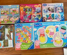 Bundle of puzzles for 3+ years old