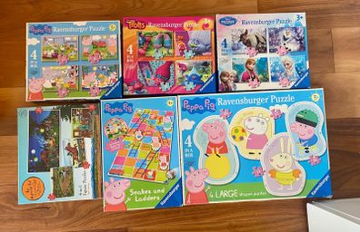Bundle of puzzles for 3+ years old