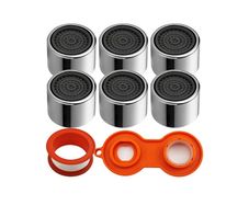 6x Tap Aerator 22mm Female with Wrench/Plumbers Tape