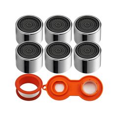 6x Tap Aerator 22mm Female with Wrench/Plumbers Tape