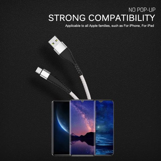 1/2/3 Meter USB-C Charging Lead For Samsung S9 S10+ S20+ Type C Charging Fast Charger Phone Cable Samsung