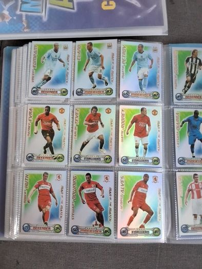 Match attax cards 08/09